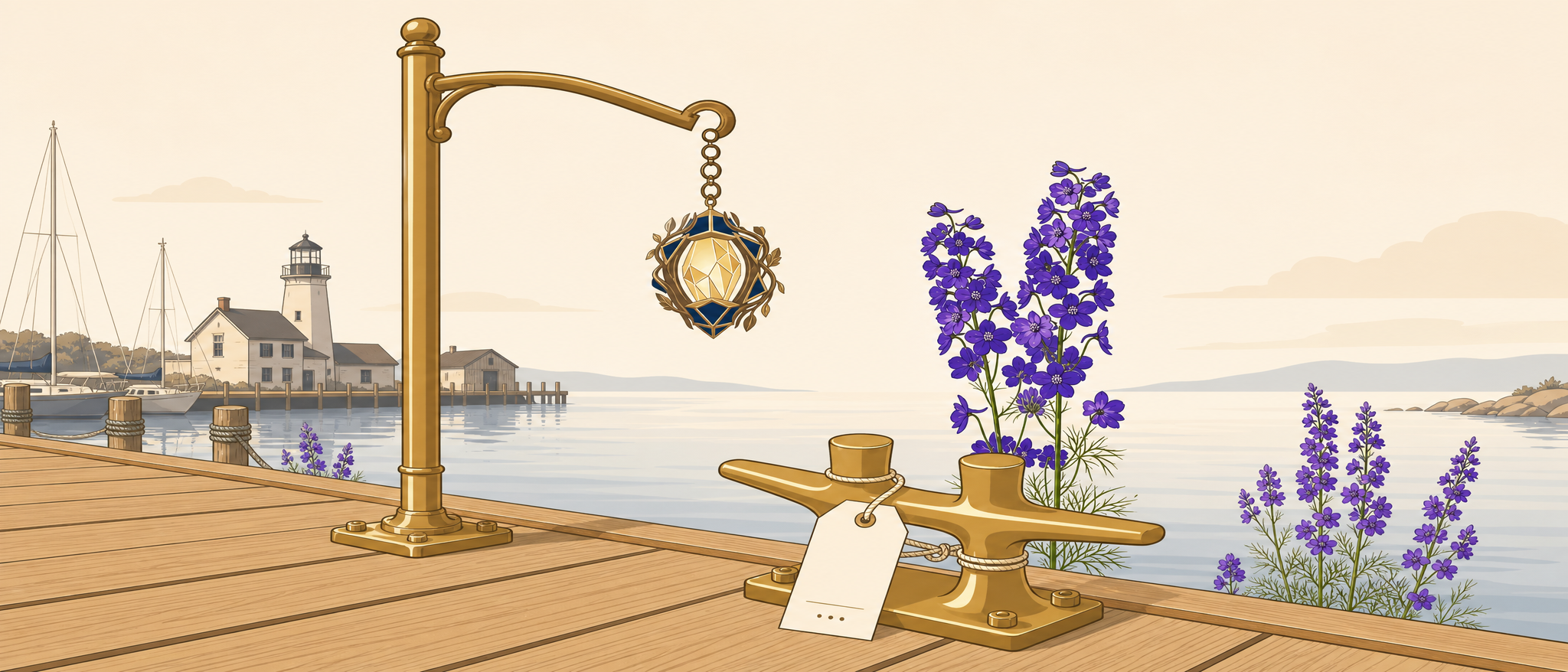 LarkspurHarbor banner extension scene